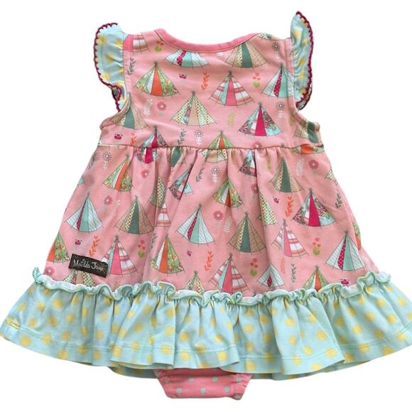 MATILDA JANE BABY Tee Pee Dress 3-6m - Picture 6 of 6